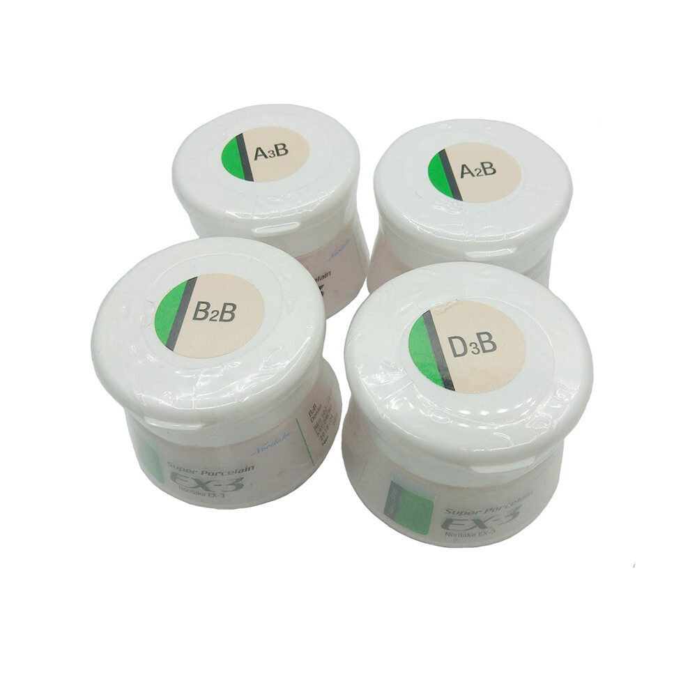 Dental Lab Material Noritake EX-3 Super Body Dentin Translucent TX Enamel Powder