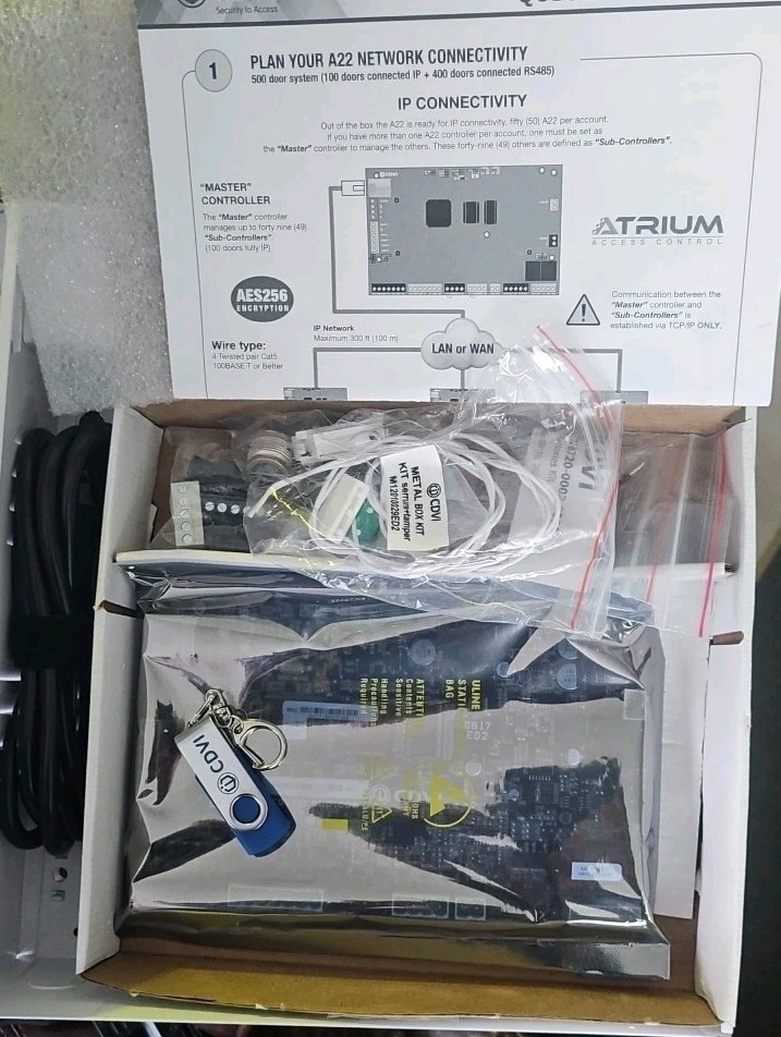 Cdvi Atrium-a22 2 Door Hybrid Module/NEW/Free Shipping