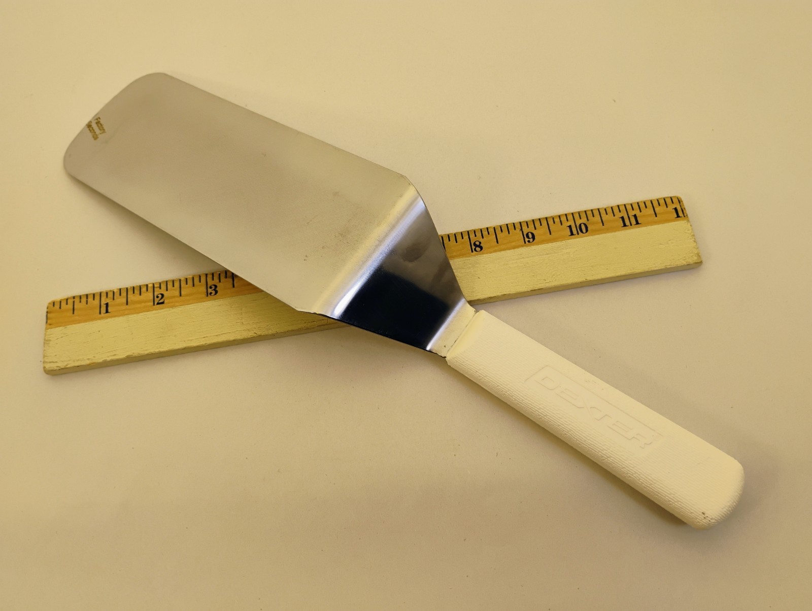 Dexter USA 8X3 Spatula Turner Stainless Semi Flex White Handle S286-8 Factory2nd