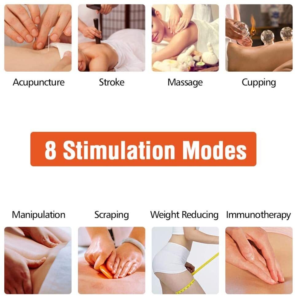 OSITO Dual Channel TENS EMS Unit Muscle Stimulator Machine for Sciatica, Chronic