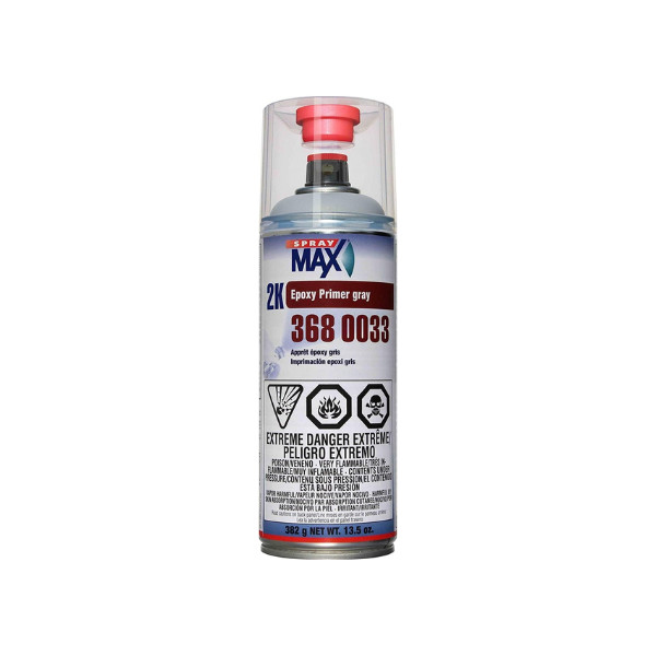2K Epoxy Primer Gray 12.5 oz | Fast-Drying, High Adhesion Spray Paint