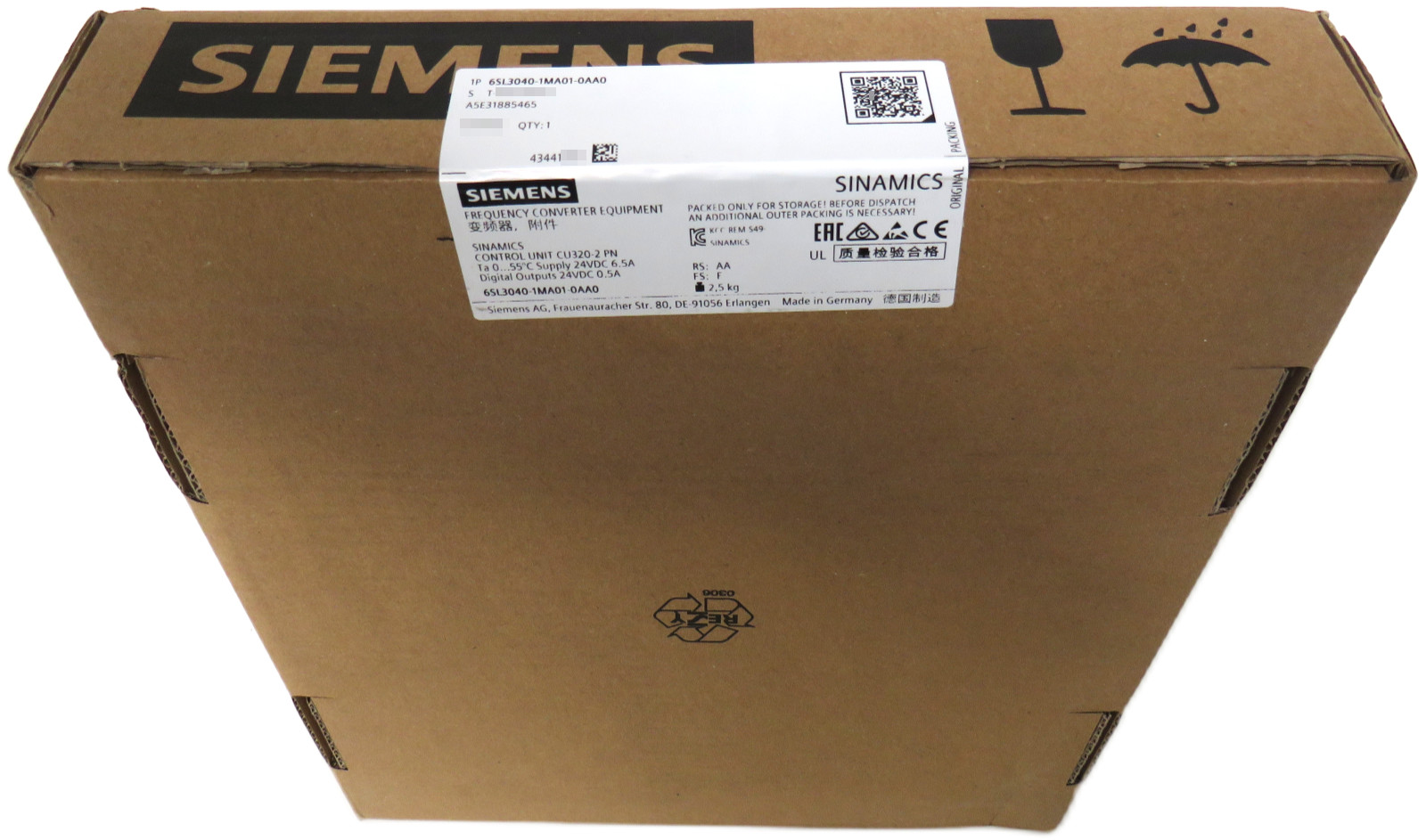 New in box SIEMENS 6SL3040-1MA01-0AA0 6SL30401MA010AA0 PLC