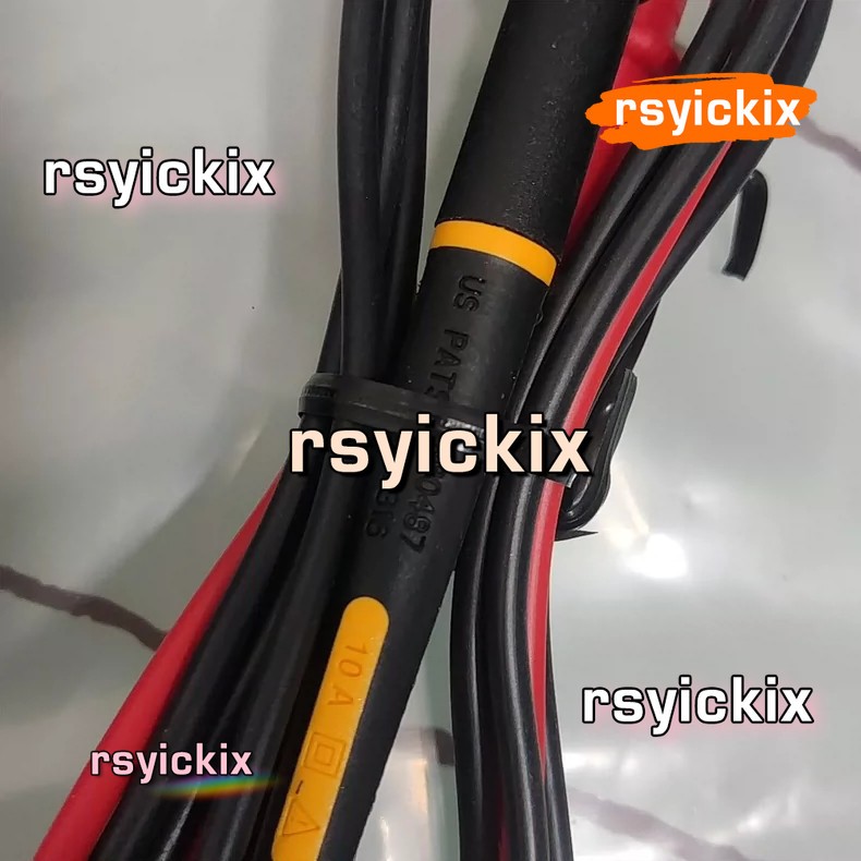1pcs Fluke TL175 TwistGuard Unique Multimeter & Clampmeter Test Lead Set/good*