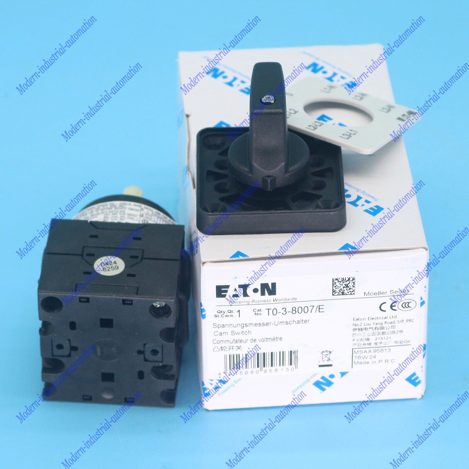1PC NEW EATON MOELLER T0-3-8007/E Select switch Free Ship #YP1