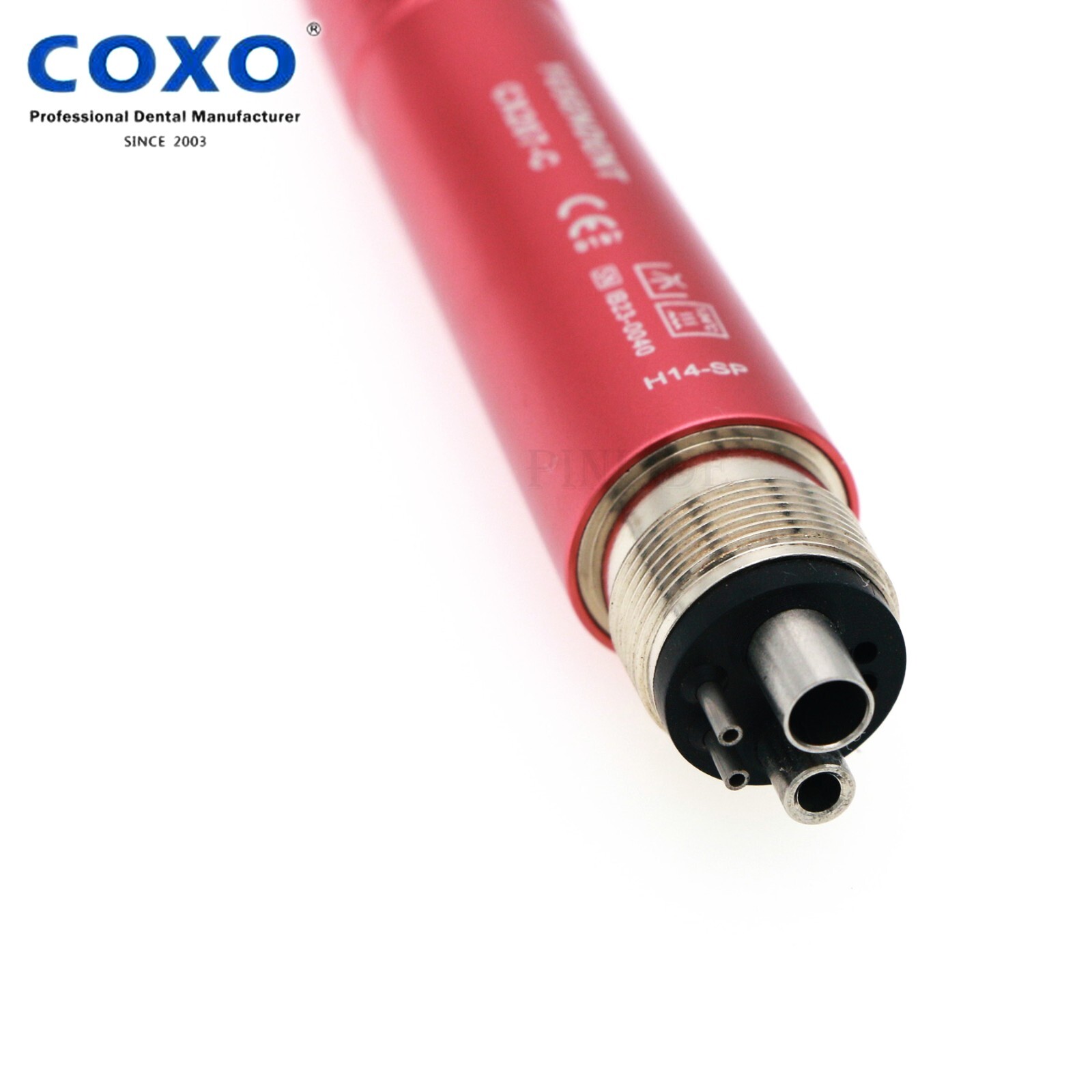 US COXO Dental High Speed Colorful Handpiece CX207-C Air Turbine 4 Holes M4 Blue