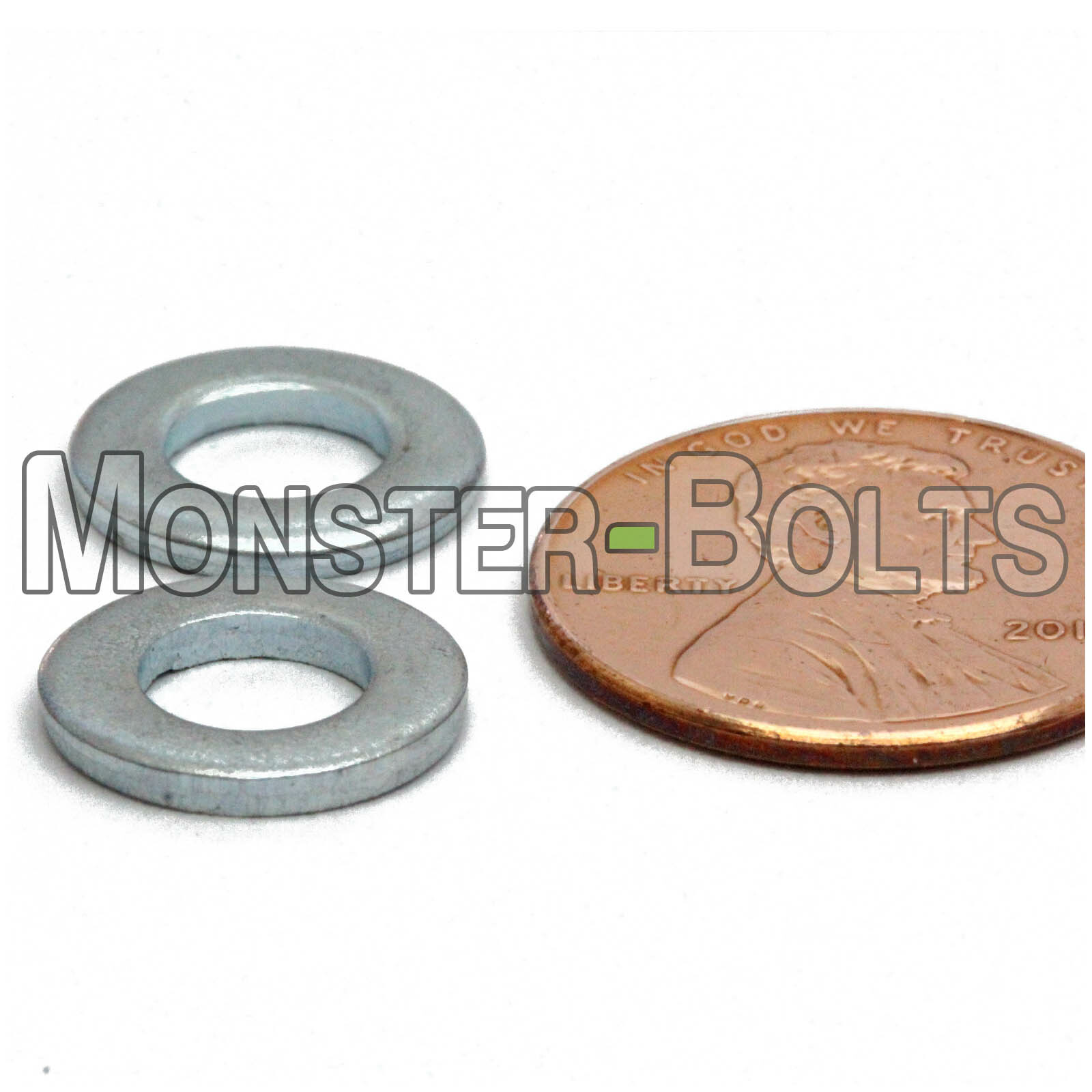 M6 / 6mm Flat Washer Zinc Plated Steel, DIN 125A 200 HV Class 10.9