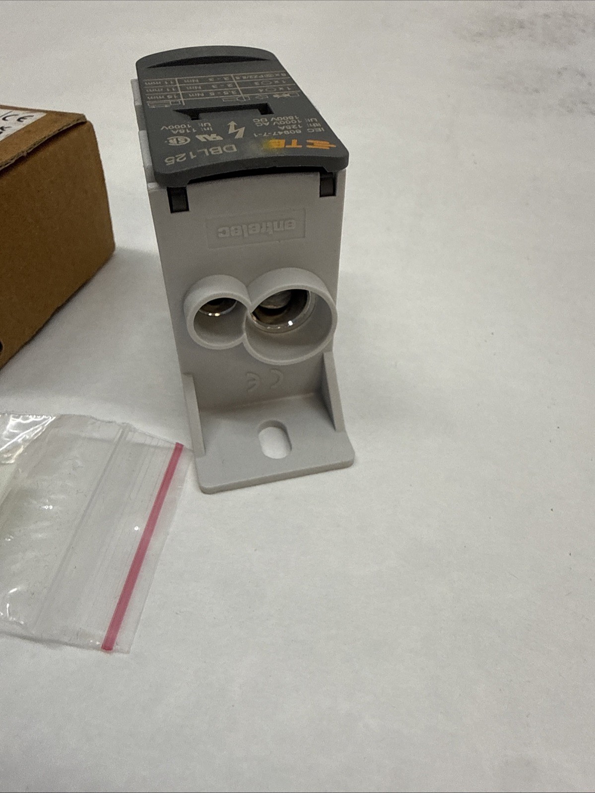 TE DBL125 ENTRELEC 1SNL312510R0000 Terminal Block DBL Power Distribution Block