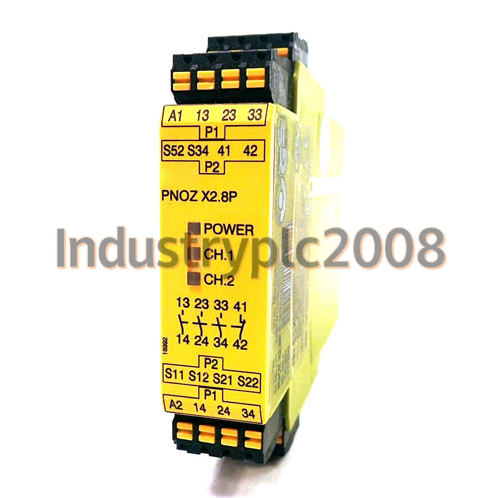 Safety Relay PNOZ X2.8P 787301 For Pilz 24V