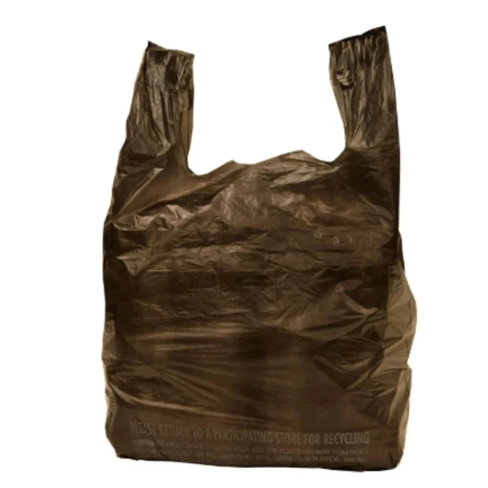 Black T-Shirt Carryout Bags, 11.5″ x 6.5″ x 22″ 1000 ct. Free Shipping