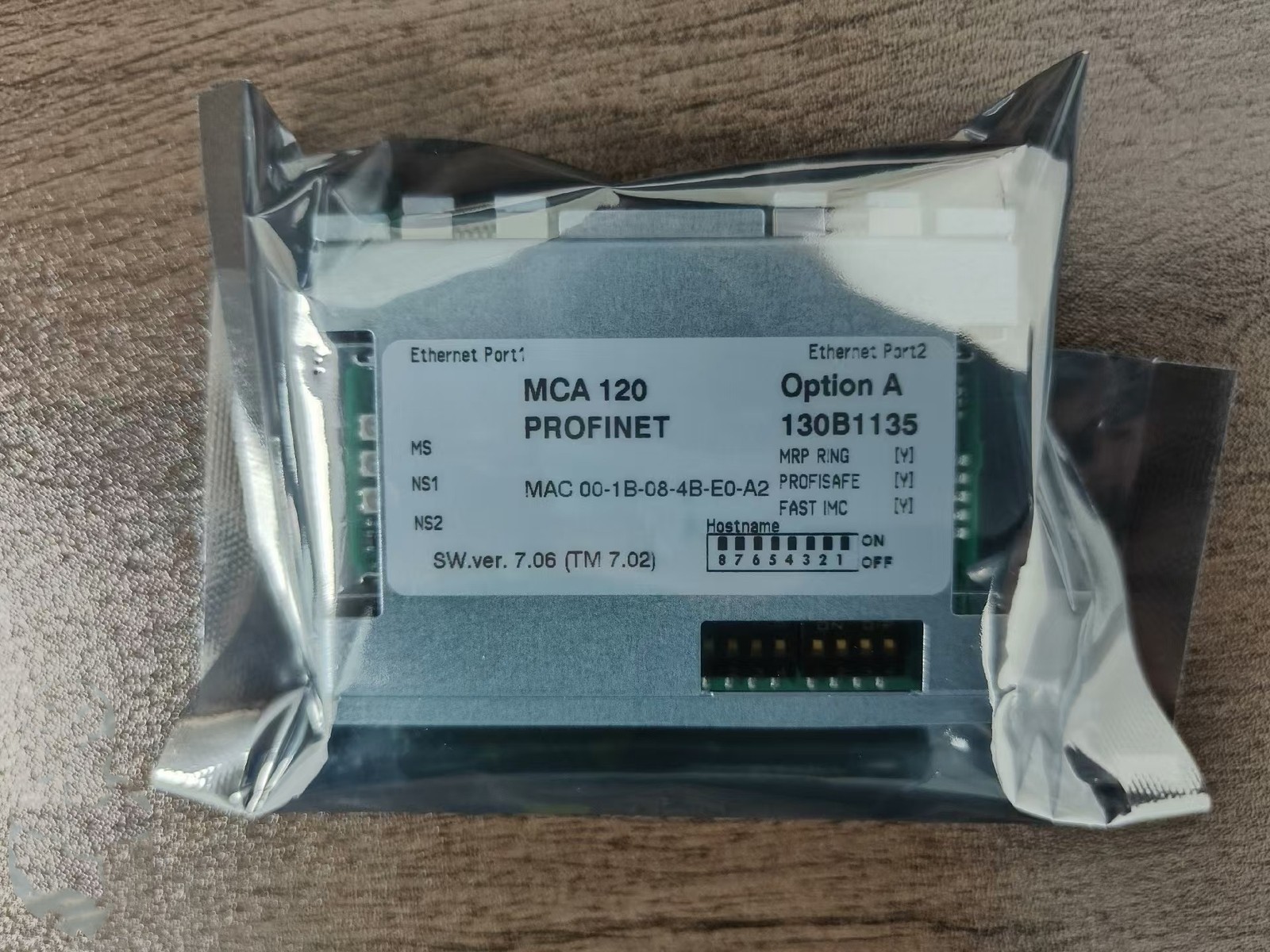 1set For Danfoss MCA120 130B1135 Converter Profinet Bus Communication Module