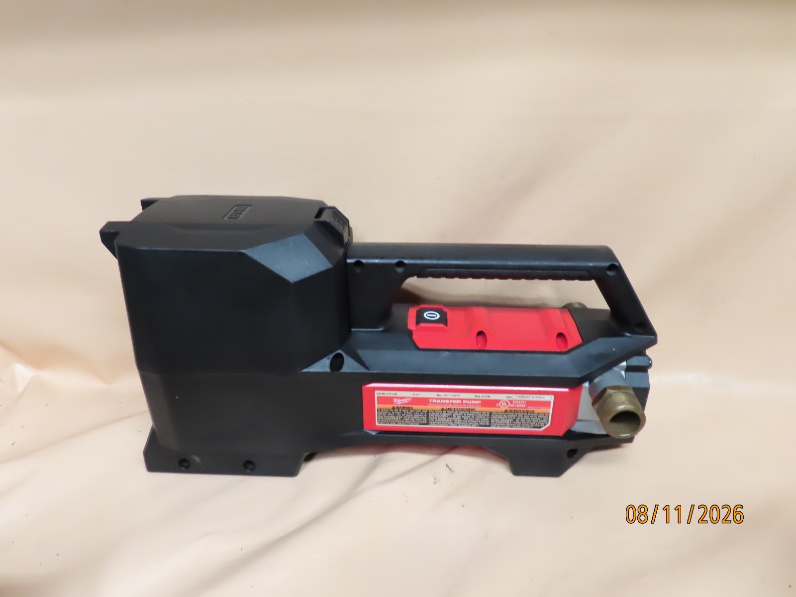 Milwaukee 2771-20 m18 cordless portable water transfer pump bare tool