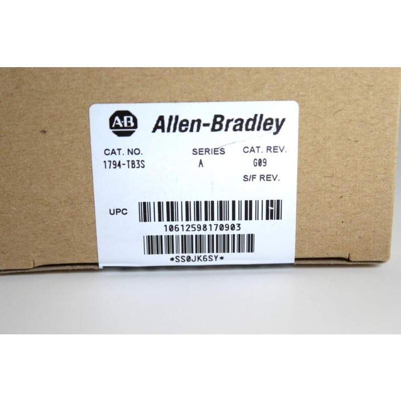 1 PCS Allen-Bradley 1794-TB3S FLEX I/O Terminal Base Unit New in Sealed Box