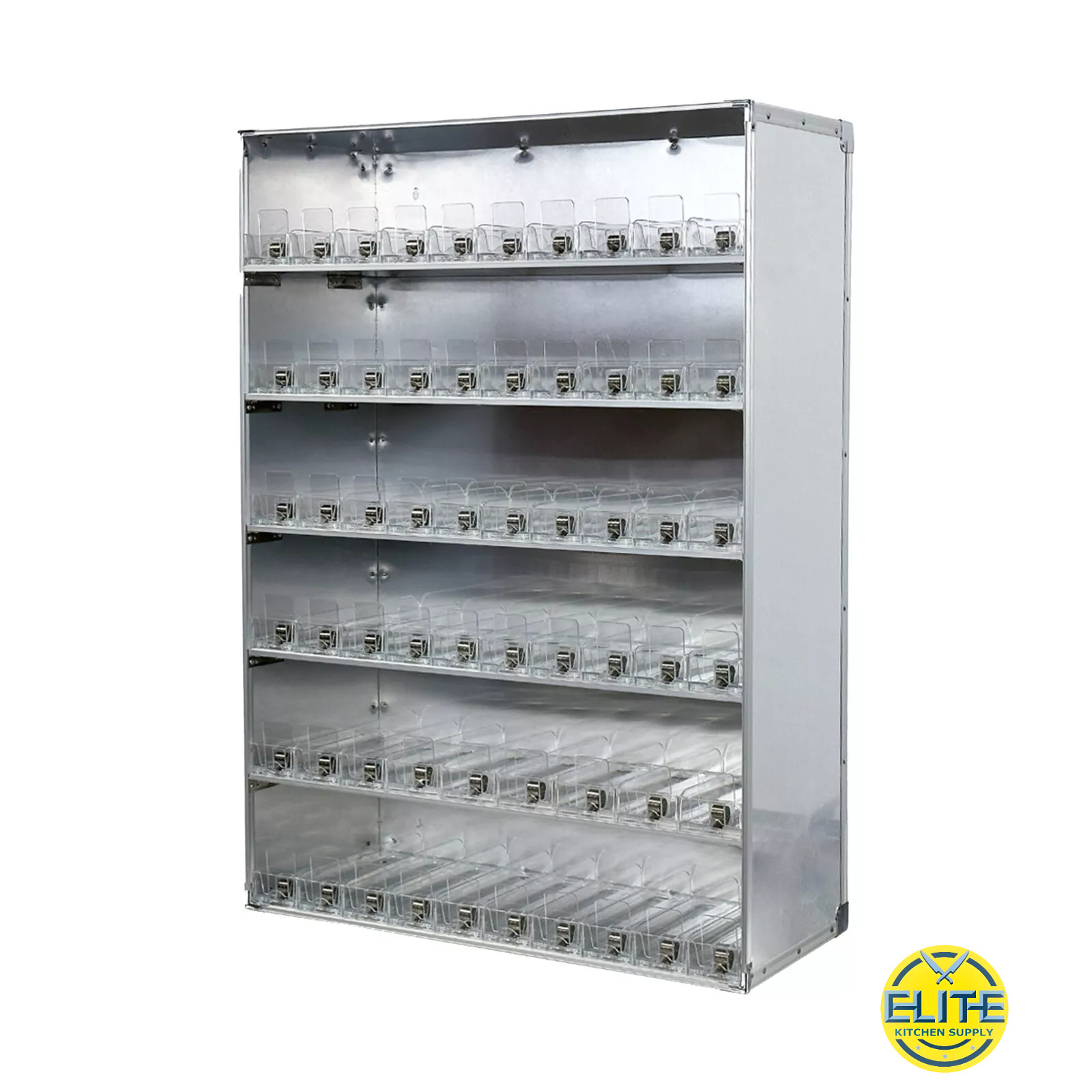 24″ W 600 Pack Cigarette Tobacco Display Rack, Transparent Shelf