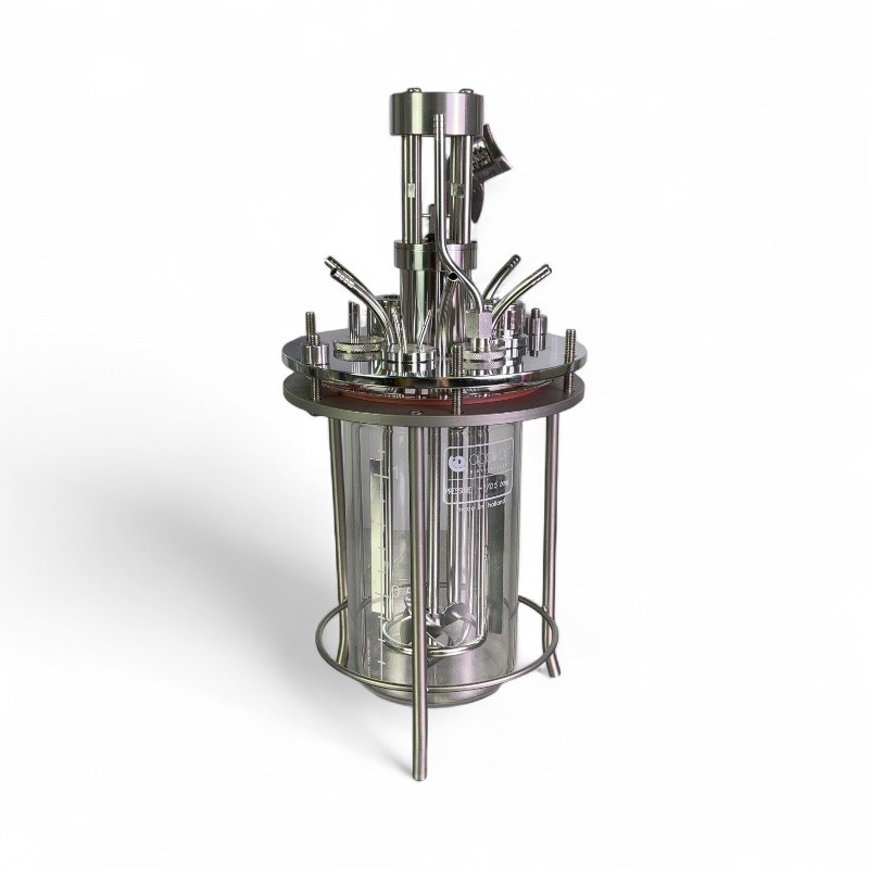 Sartorius Applikon Biotechnology -1/0.5 Barg Bioreactor Vessel Headplate & Stand