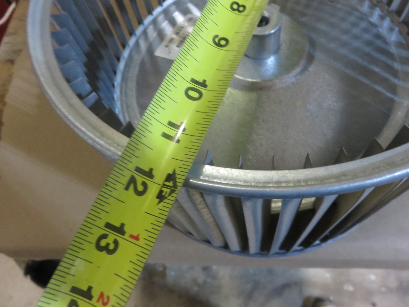 Carrier LA22LA019 FURNACE BLOWER WHEEL 12″ Dia X 8″ wide SQUIRREL CAGE