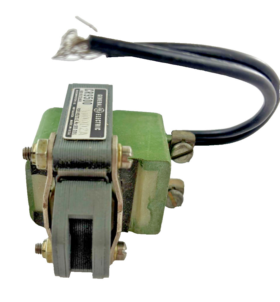 GENERAL ELECTRIC CR9500A100D2A Solenoid Coil 115V 60Hz Pull Type ThruBolt Mount
