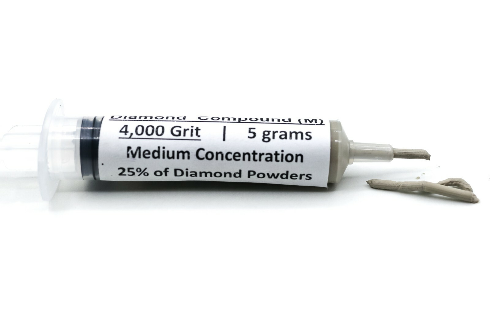 Diamond Polishing Lapping Paste 4,000 Grit 2-4 Micron (M) 25% Concentration 5 gr
