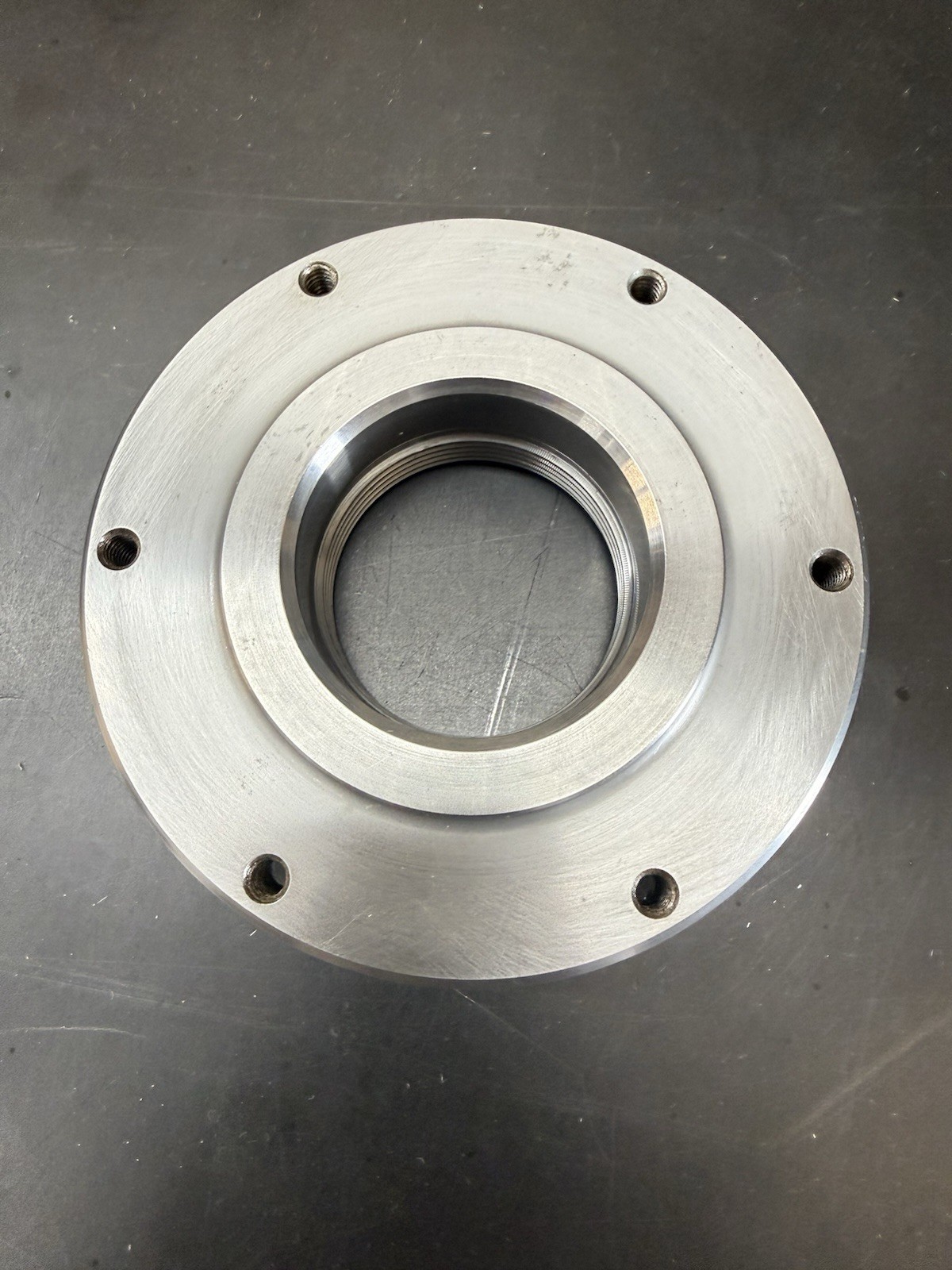 2 3/16-10 Thread Hardinge Chuck Back Plate Adapter
