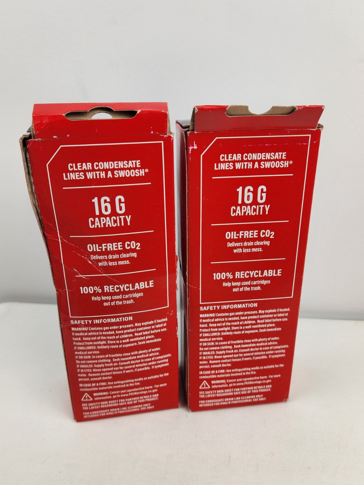 Diversitech 16G CO2 Drain Gun Cartridges Lot Of 2 Boxes New 12 Per Box #GGC-12