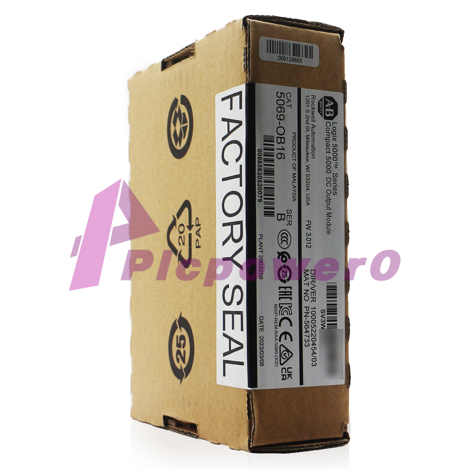 New Allen-Bradley 5069-OB16 Compact 5000 16 Channel 24V DC Source Output Module