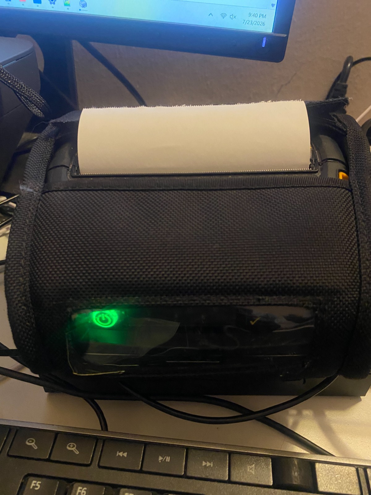 Zebra ZQ521 Mobile Printer (ZQ52-BUE000E) Bluetooth – Tested w/ Battery & Bag