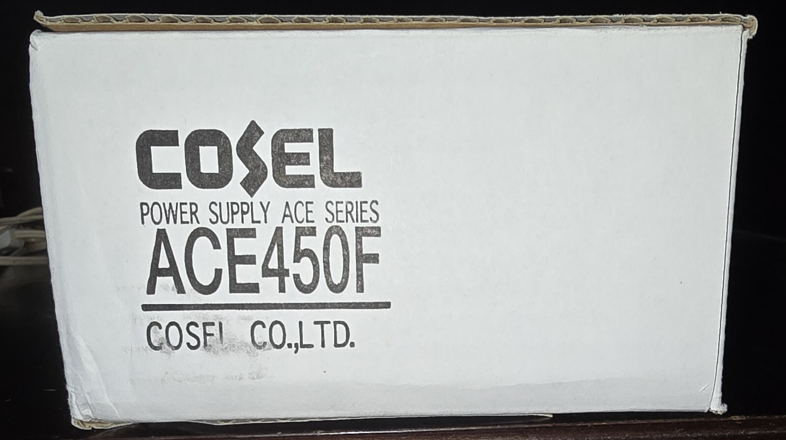 NEW Cosel ACE450F Power Supply, AC4-OOZ2C-00 AC100-240V 50-60HZ 6.2A MAX NEW