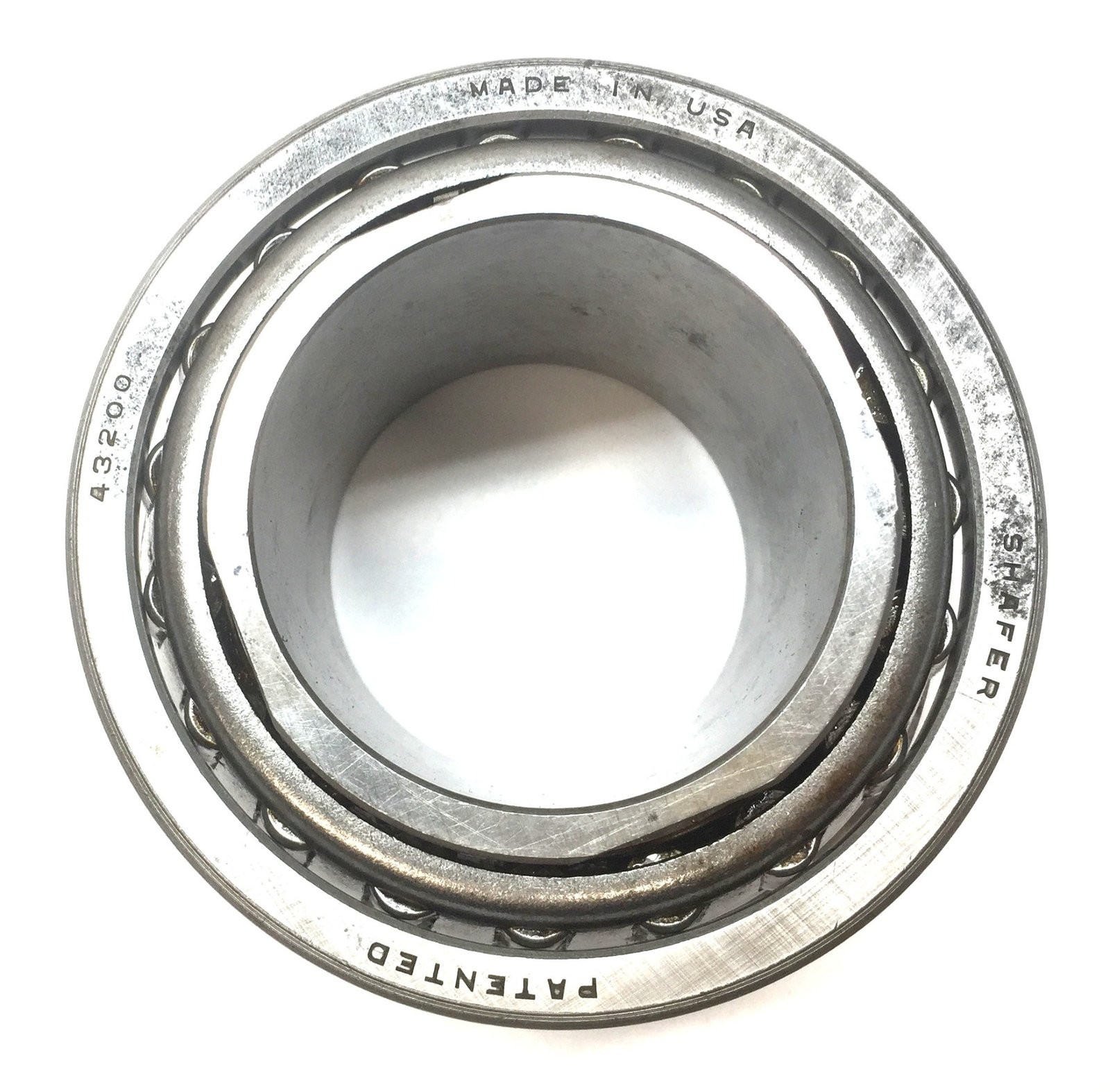 Shafer Tapered Cone Ball Bearing Assembly 43231 w/Outer Race Cup (2) 43200 NOS