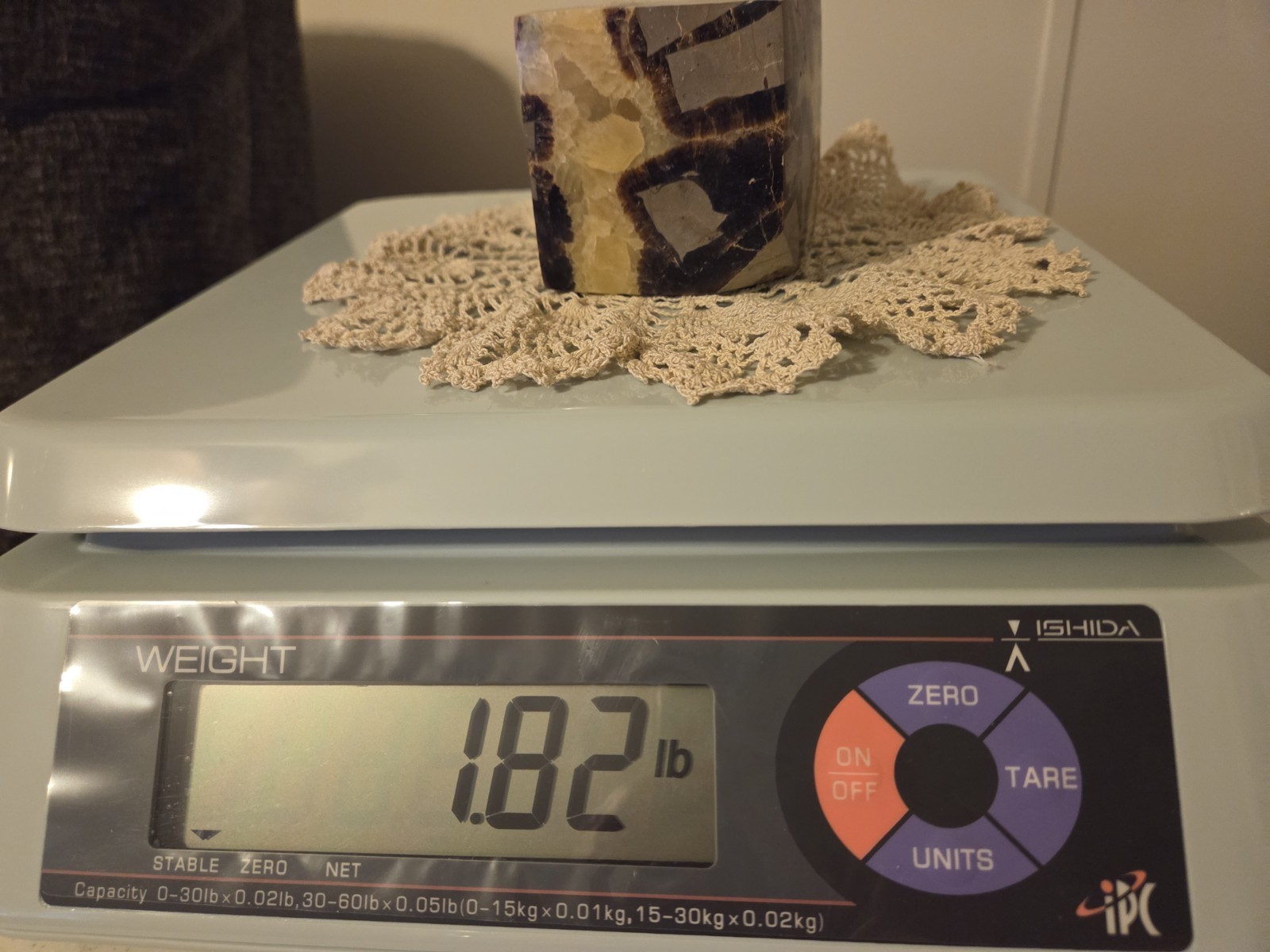 Ishida Portable Bench Scale Single Display, 60 lb (iPC-60)