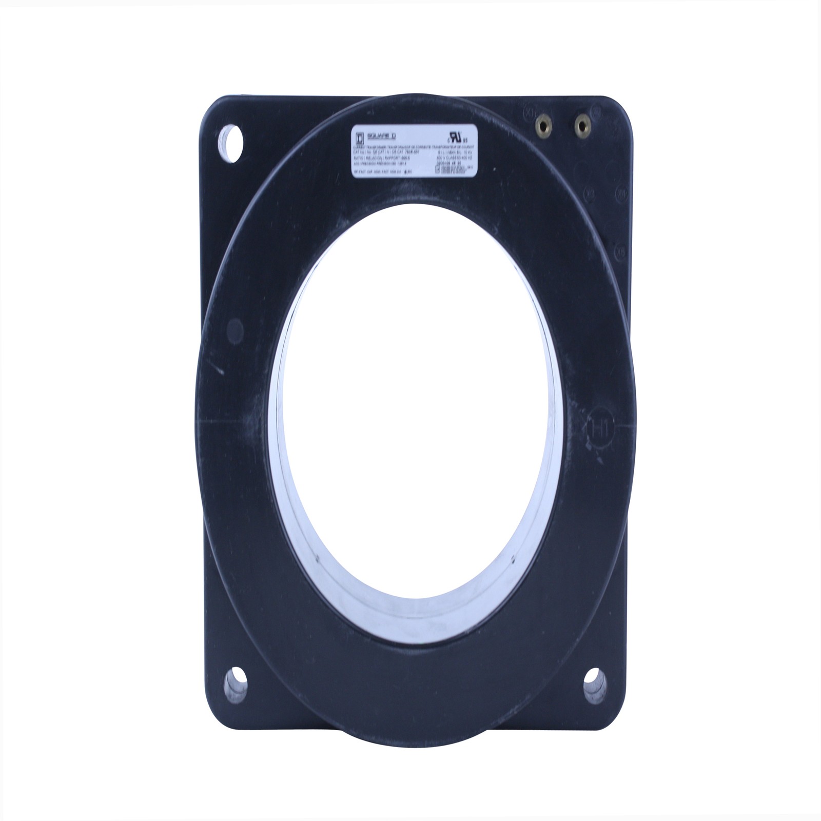 SQUARE D 780R-501 780R501 780R 500:5 600V BUSHING INSTRUMENT CURRENT TRANSFORMER