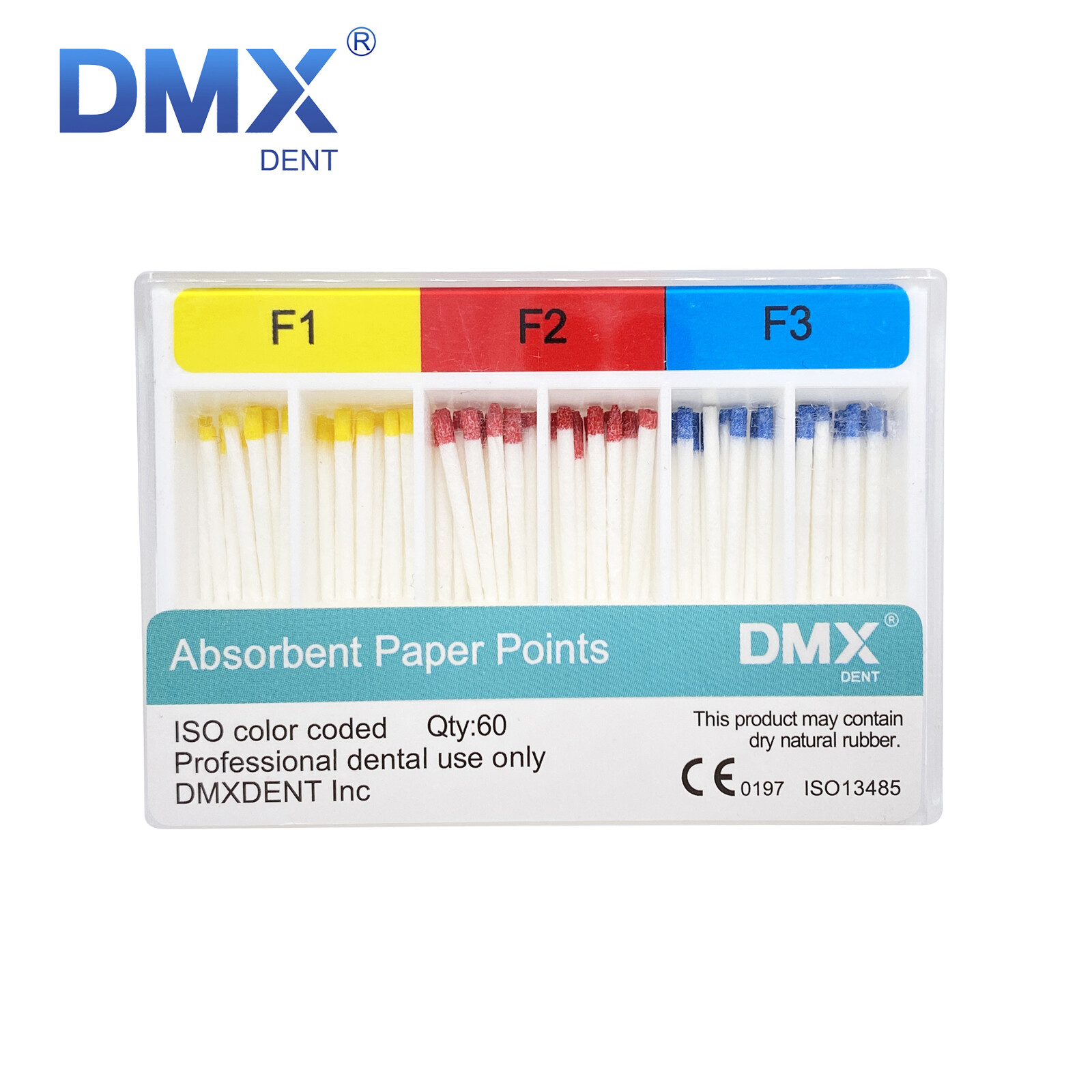 Puntas de gutapercha dental y papel absorbente Endo Endodoncia Absorbent CE&FDA