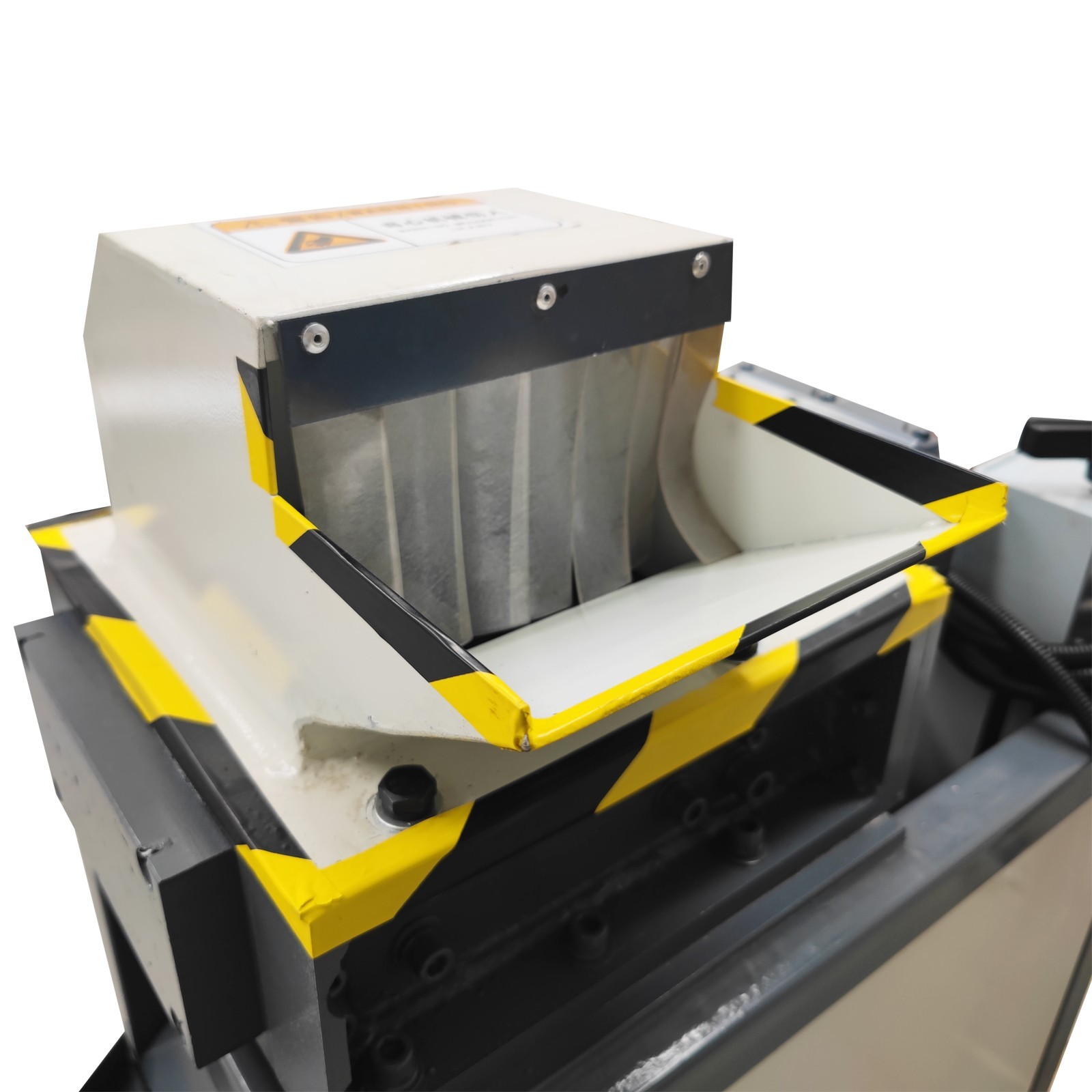 220V 1ph Biaxial Industrial Shredder Metal Wire Plastic Rubber Crushing Machine