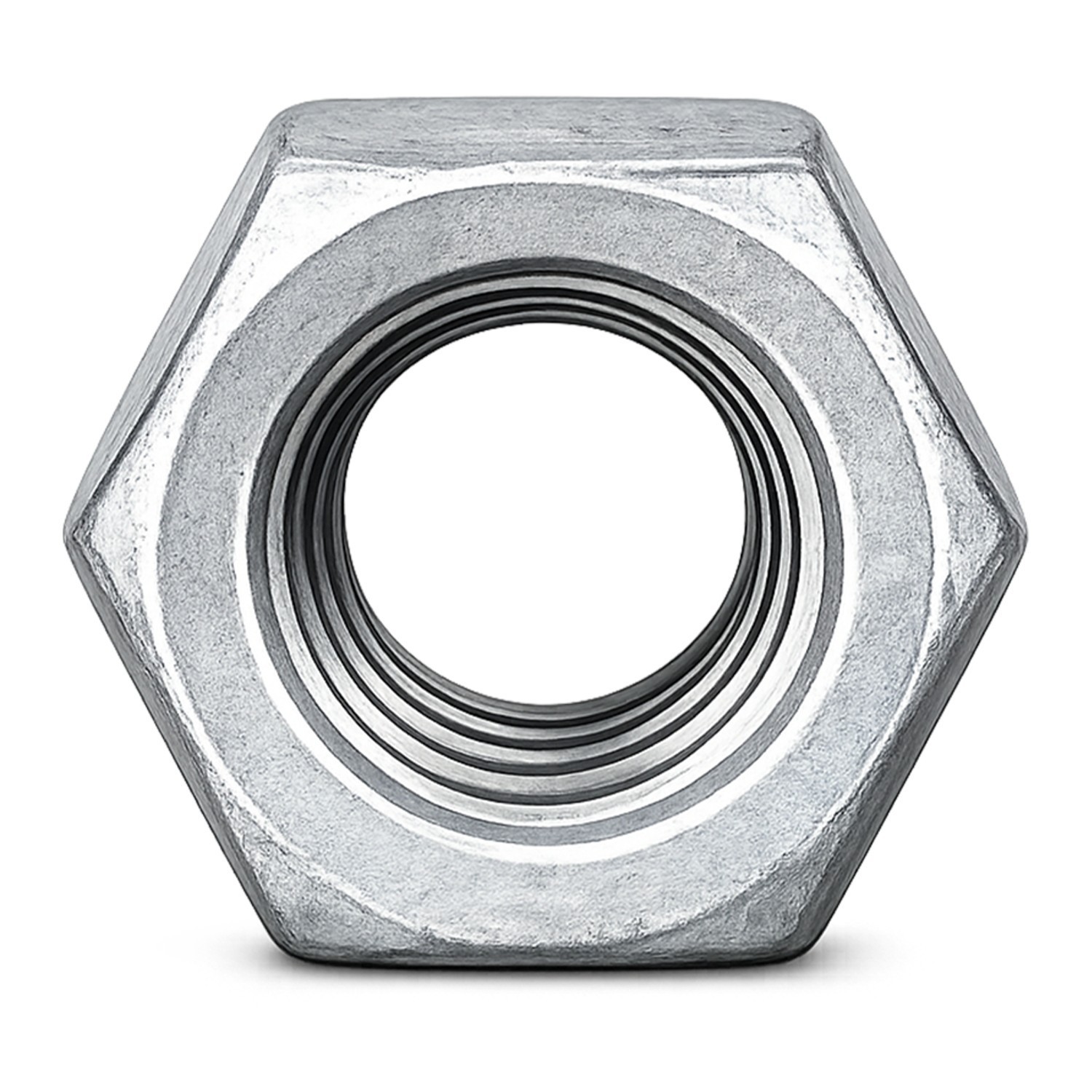 5/8″ Hot Dipped Galvanized Hex Nut, Standard | Coarse Thread 13 TPI – Sandbaggy