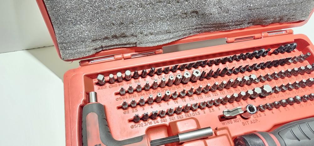 Mac Tools 121-PC. R.B.R.T. Mac-GriP Ratcheting Screwdriver Bit Set S (P32014698)
