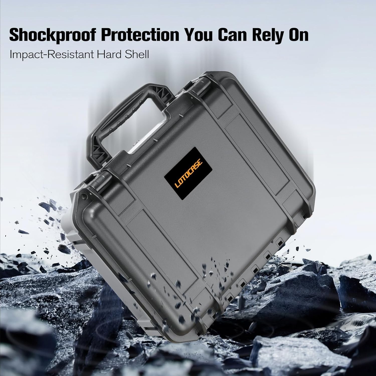 Case for NOCO Boost GB150 – Waterproof Hard Shell Carrying Case with Custom Pre-