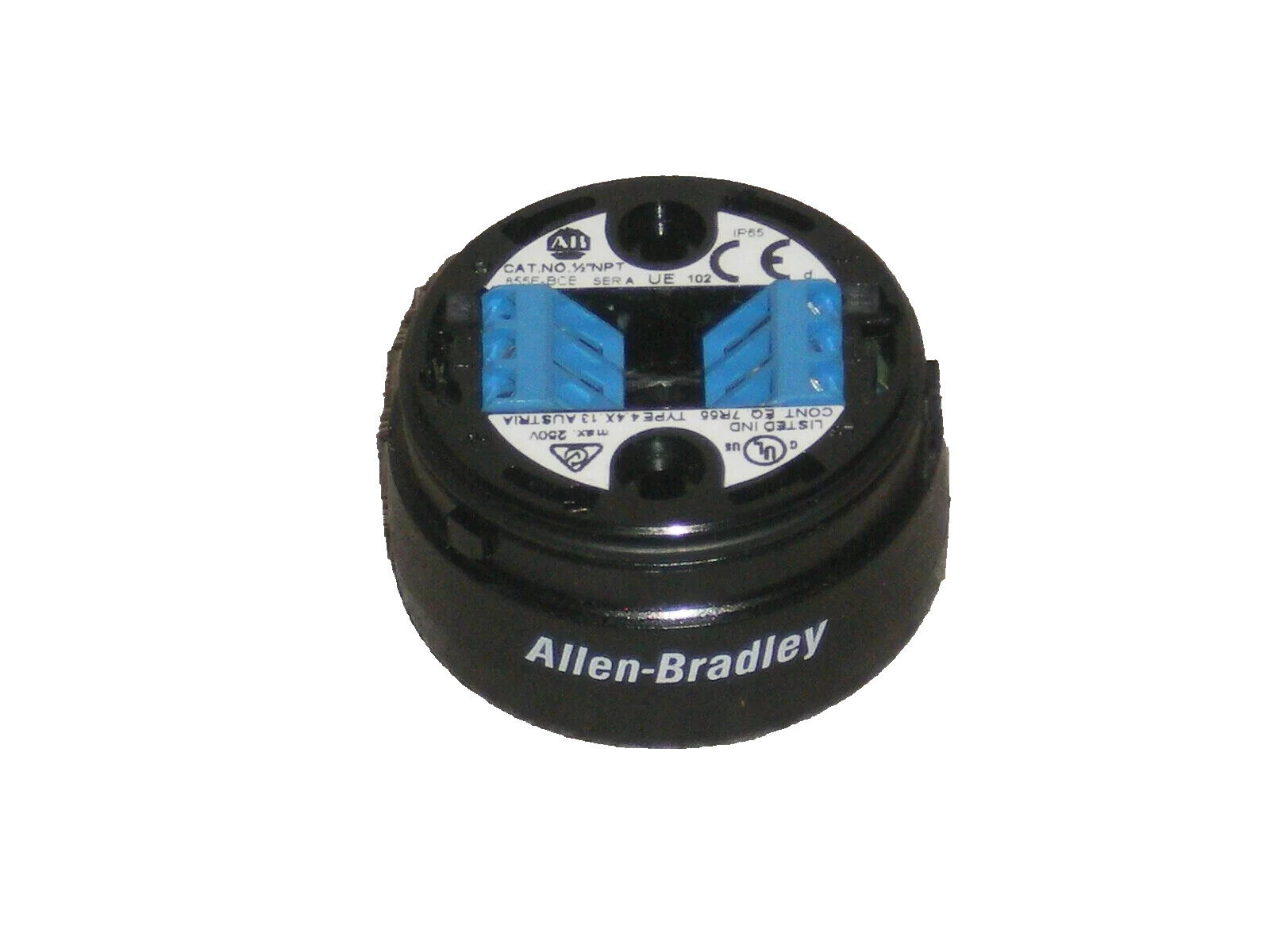 New! Allen Bradley 855E-BCB Stack Light Base 40mm 1/2″ NPT Free Shipping!