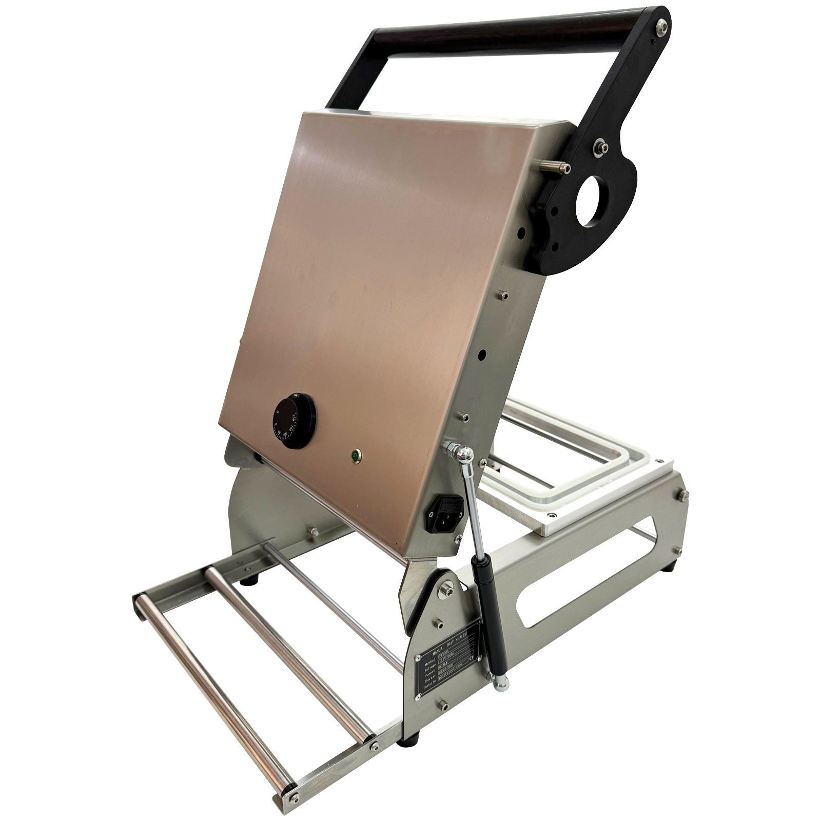 Restaurant Food Tray Film Heat Sealer Food Box Heat Sealer 110V 0.8KW