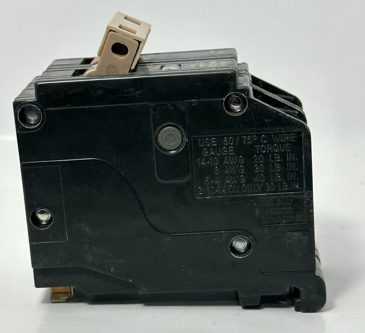 Eaton Type CH CHF220 Common Trip 2-Pole 20 Amp Circuit Breaker