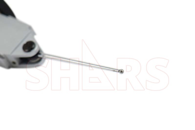 Shars 0.030″ Black Dial Face Dial Test Indicator .0005″ With Extended Arm NEW !]