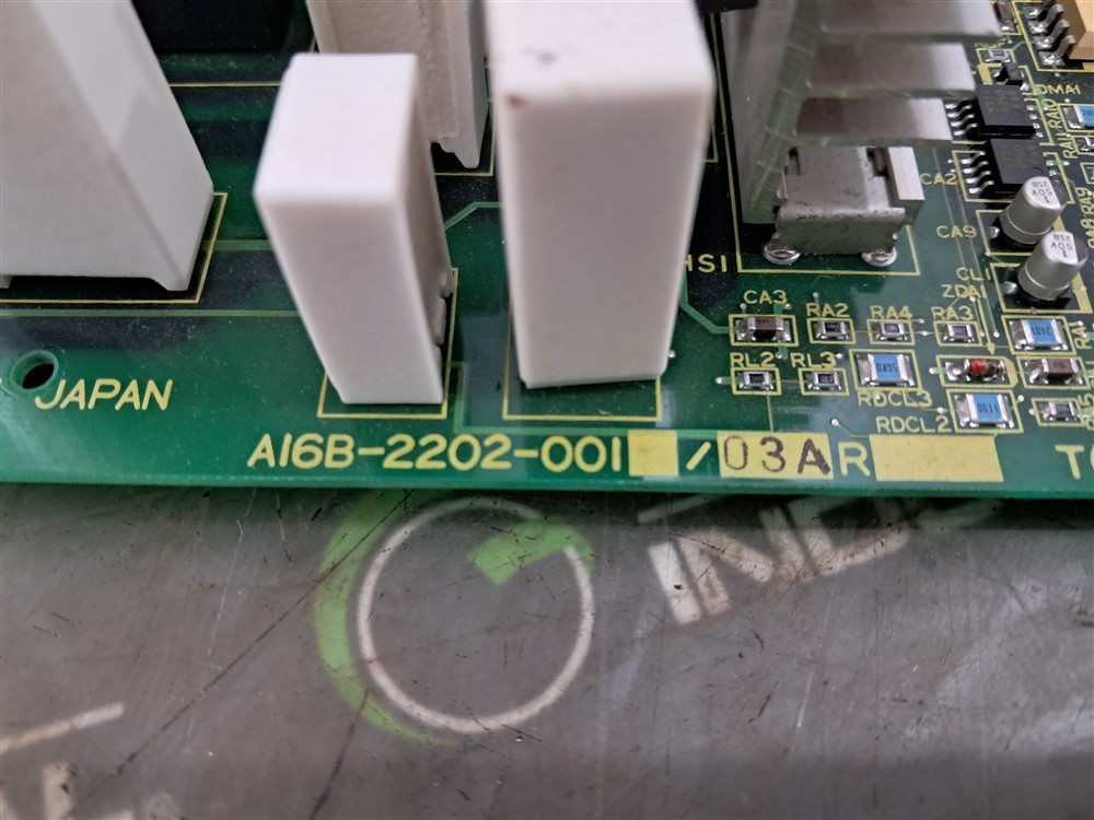 USED Fanuc A16B-2202-001/03A Servo Amplifier Control Board Missing Terminal Fin