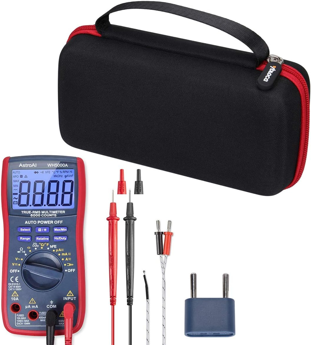 Aproca Case Compatible with Astroai TRMS 6000 Digital Multimeter Analyzer Counts