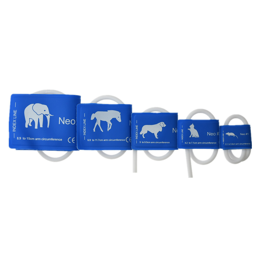 Animal Blood Pressure Cuff Pet Veterinary Monitor Mouse Cat Dog Elephant