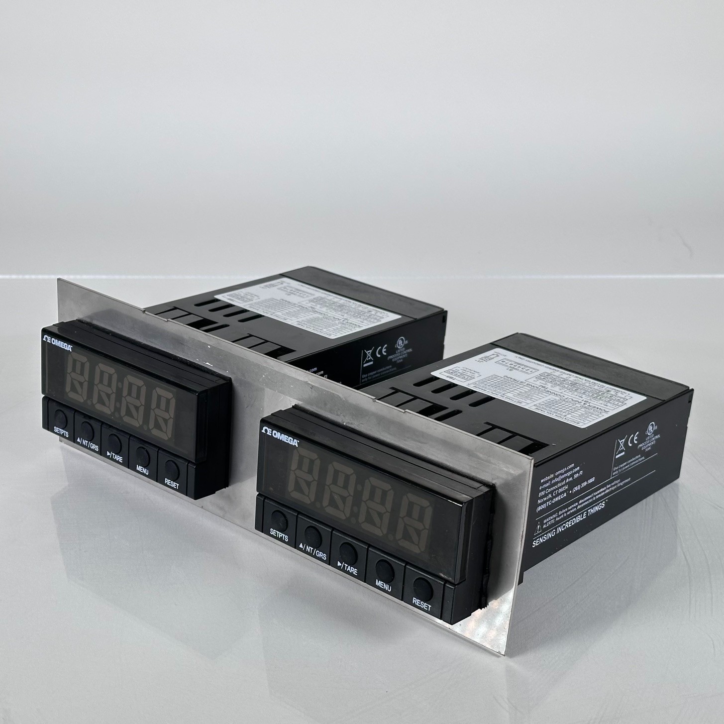 (Pair) Omega DP25B-S Strain & Load Cell (2000 lb) Meter/Controller