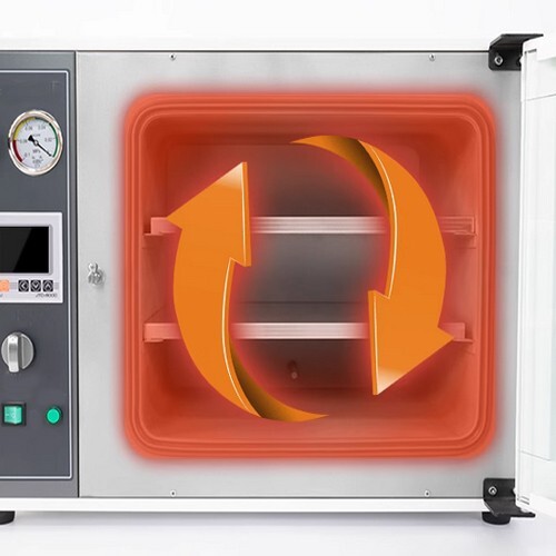 1.9Cu ft Laboratory Digital Vacuum Drying Oven with Nitrogen Inlet 2-Layers 110V