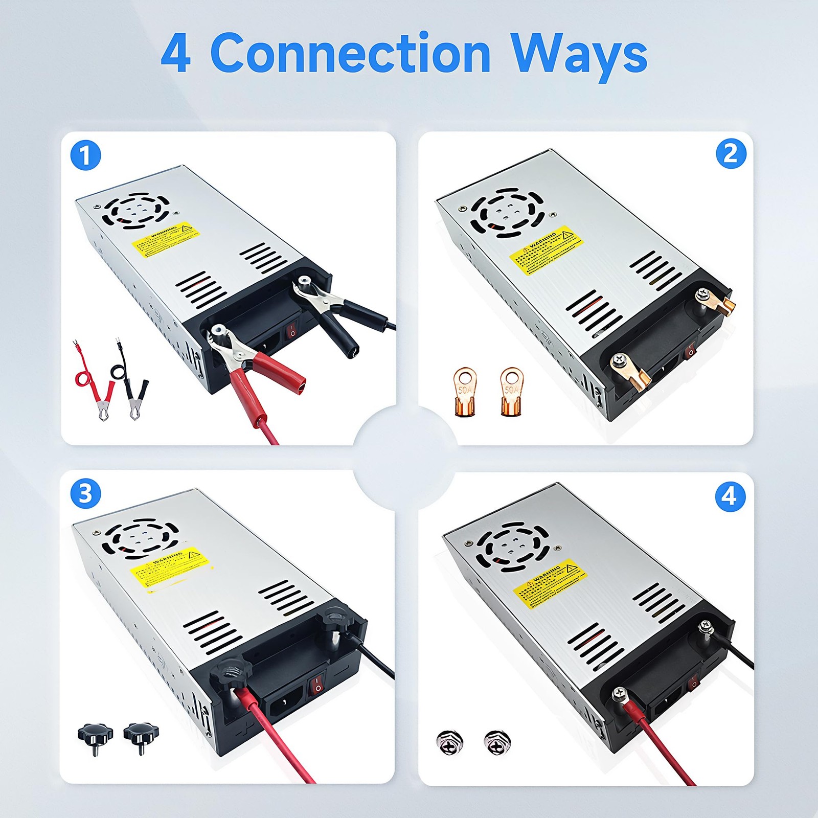 New Version 110V AC to 12V DC Converter 600W Power Supply 50A, Universal SMPS…