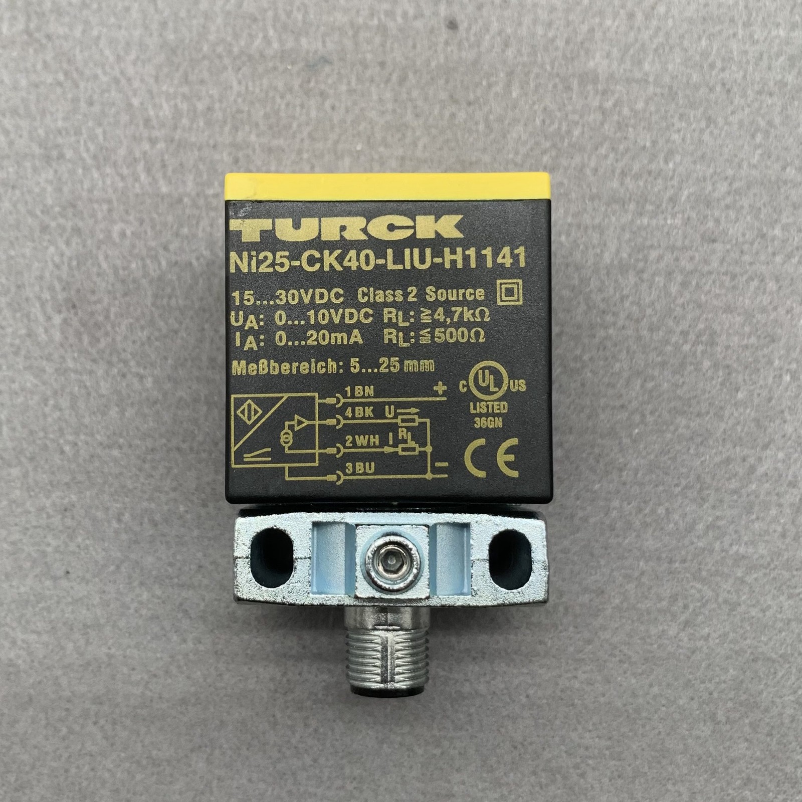US Brand NEW TURCK NI25-CK40-LIU-H1141 Inductive Proximity Sensor Switch 15.00mm