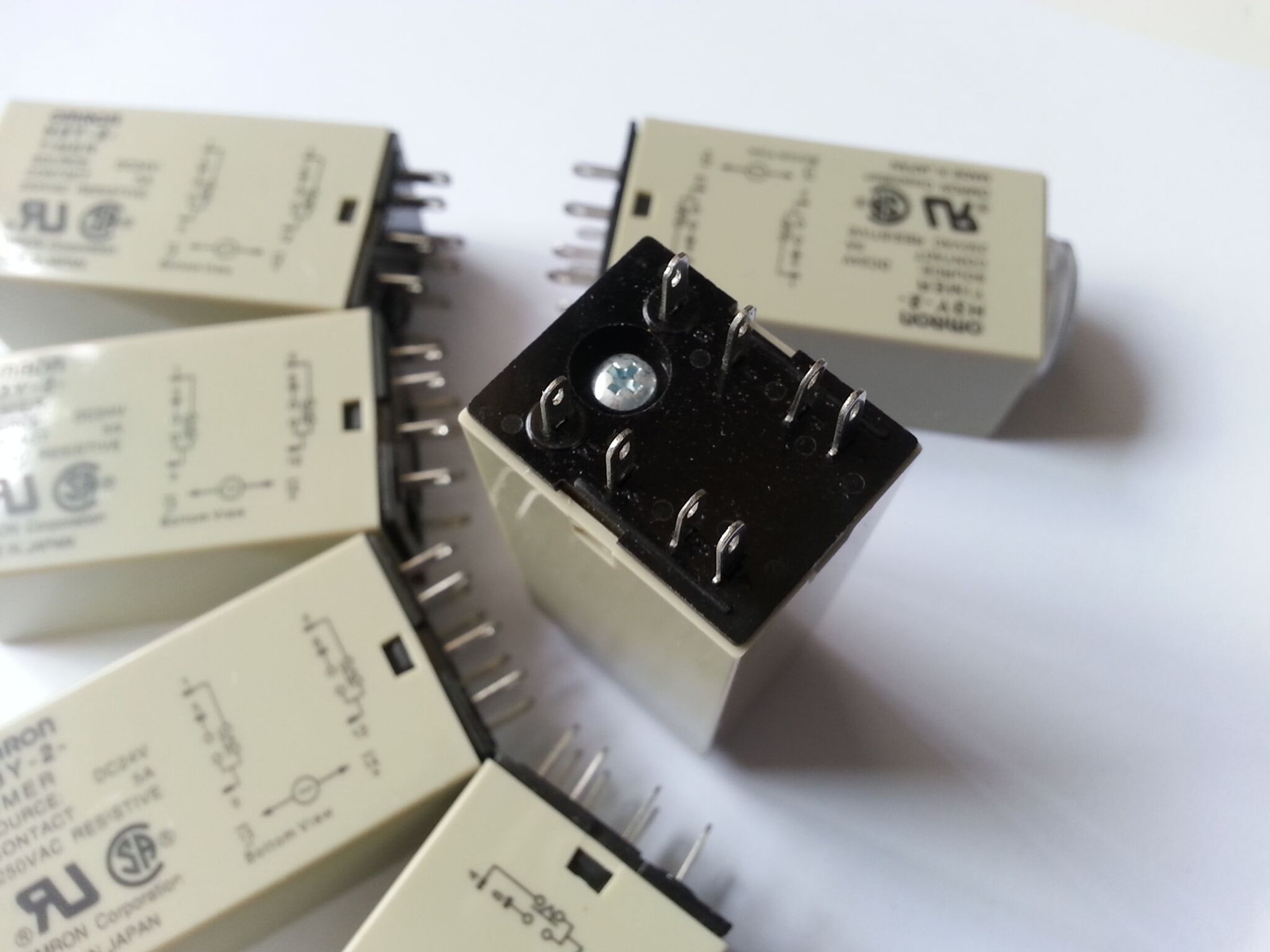 10pcs AC 220V ~ 240V Delay Timer Time Relay 0.2 ~5 MINUTE H3Y-2 DPDT 8Pins