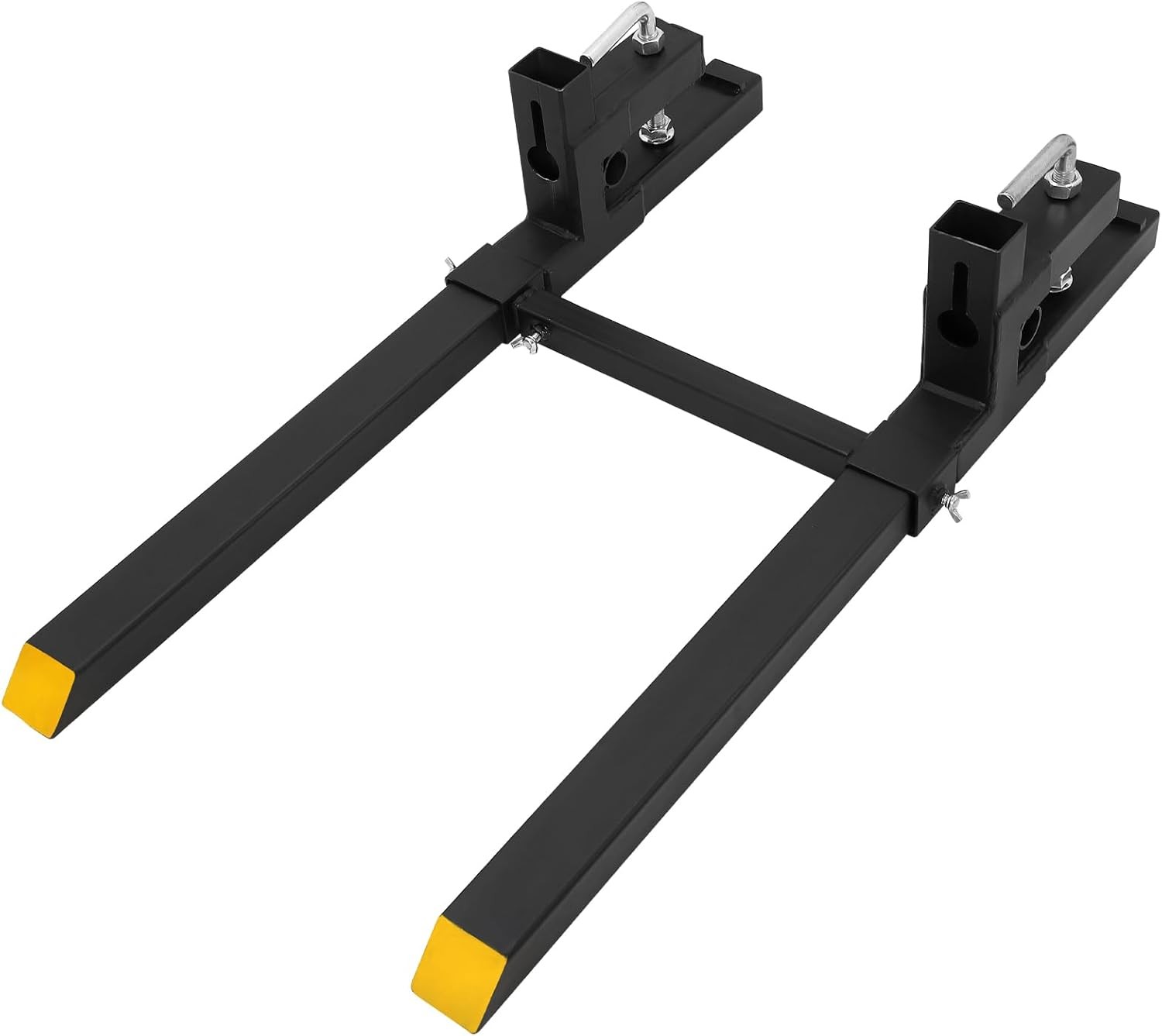 2000lbs 4000lbs Tractor Pallet Fork Bucket Clamp on Skid Steer Loader 43» 60»
