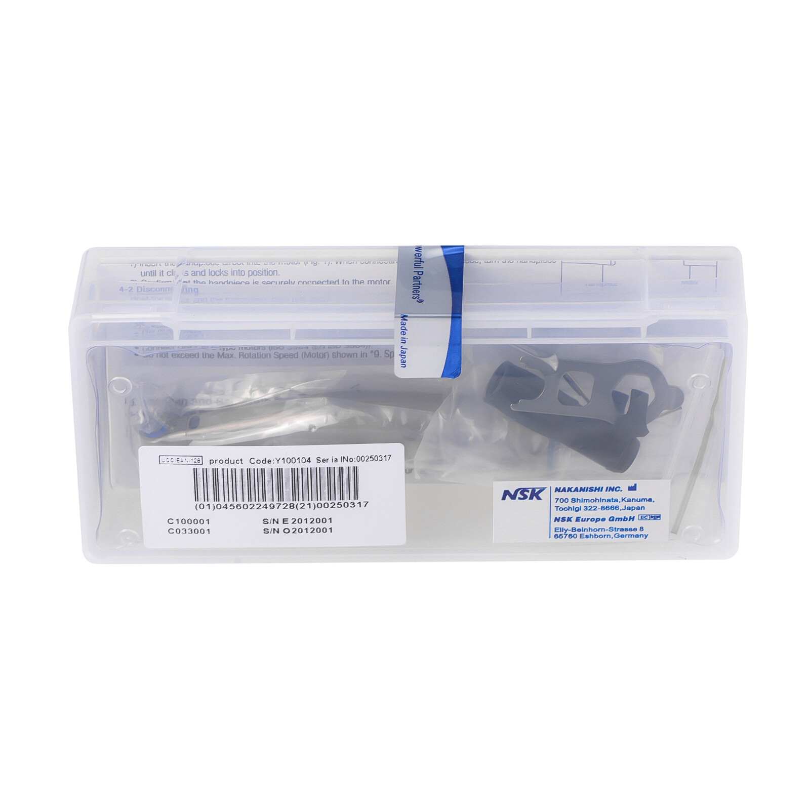Ti-Max Dental 20:1 Fiber Optic Implant Contra Angle Handpiece SG20/SG20L Fit NSK