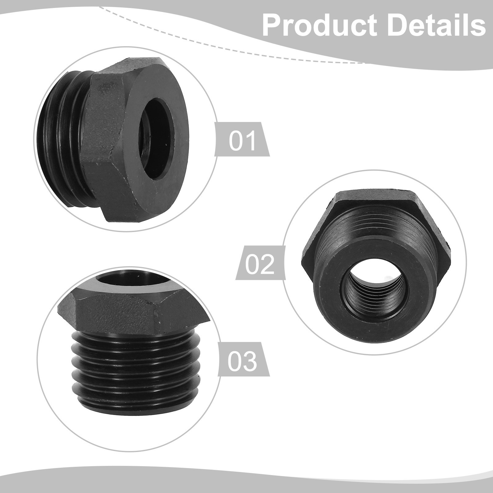 Brand New Wood for lathe Chuck Adapter Black High Quality Material Precision