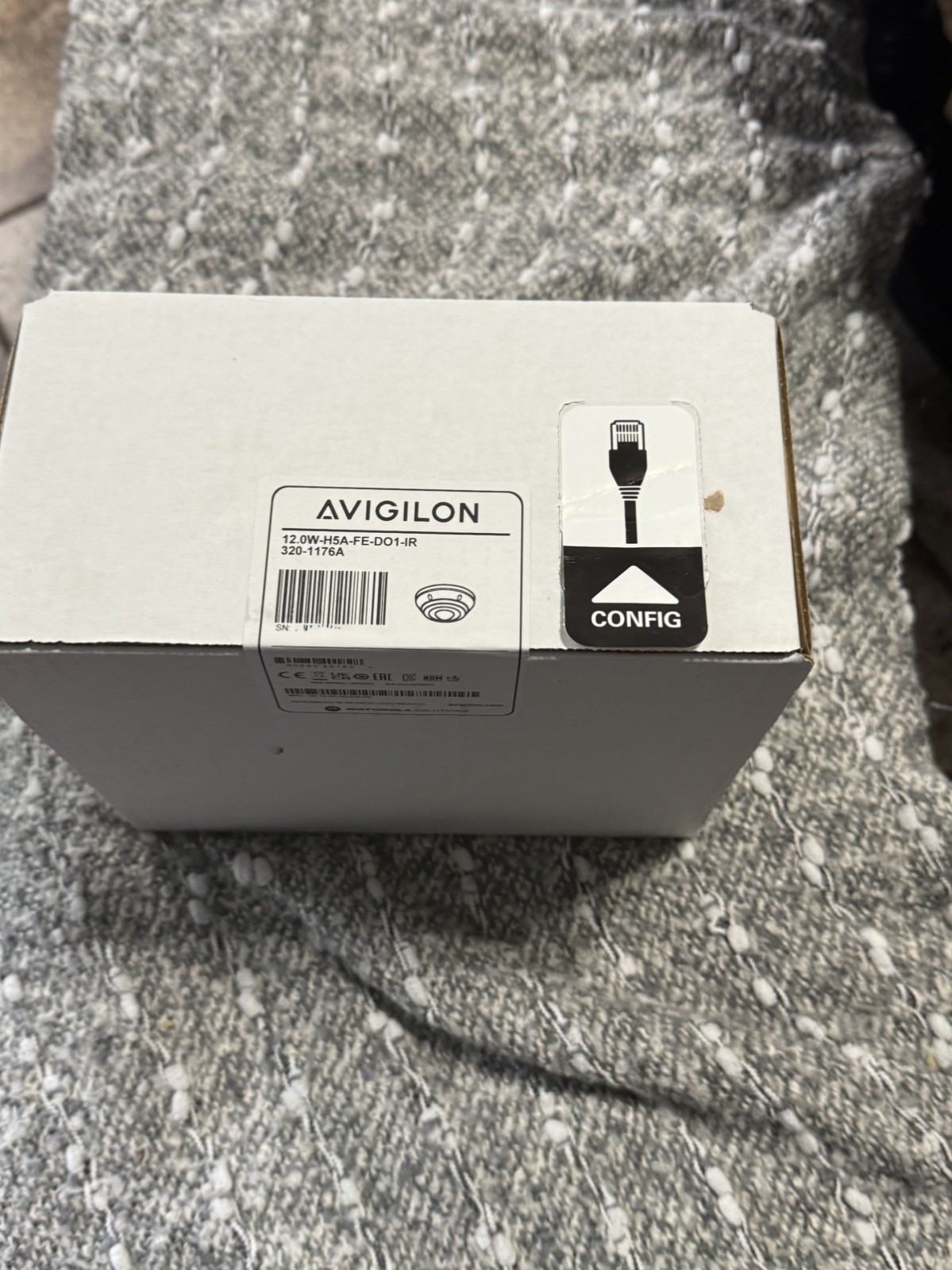 Avigilon 12.0W-H5A-FE-DO1-IR Fisheye Camera